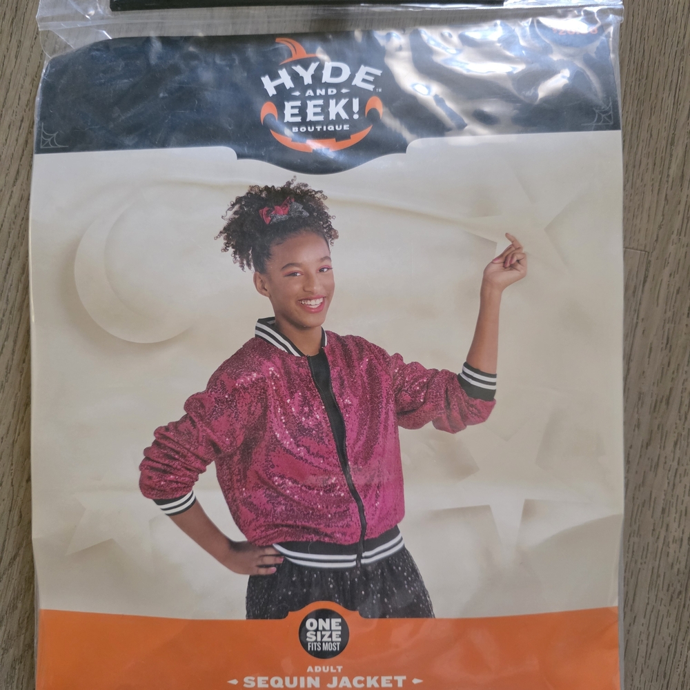 Sequin Jacket, Hyde and Eek!